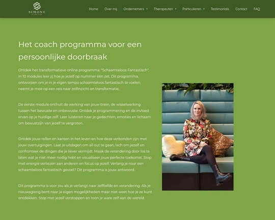 Coach programms Schaamteloos Fantastisch Logo