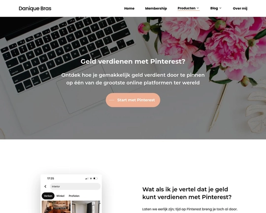Geld verdienen met Pinterest Logo
