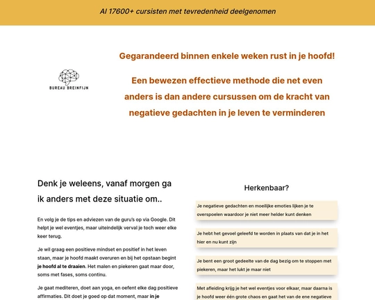 Grip op je gedachten cursus Logo