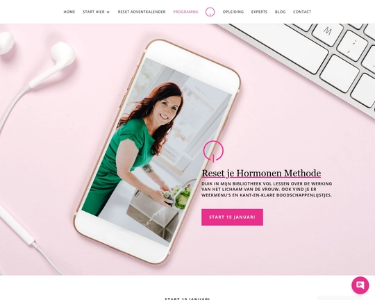 Reset je Hormonen Methode Logo
