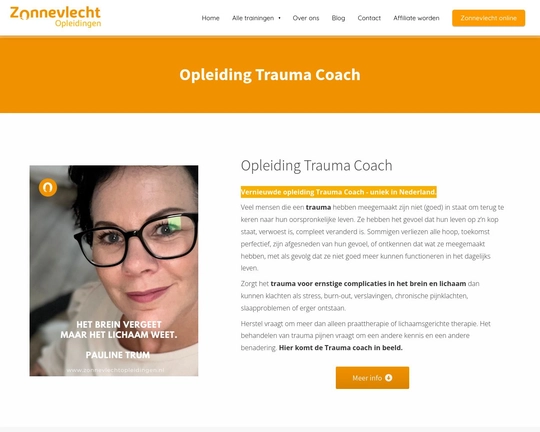 Trauma Coach opleiding Logo