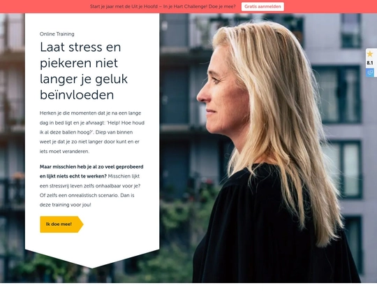 Leven zonder Stress online training Logo