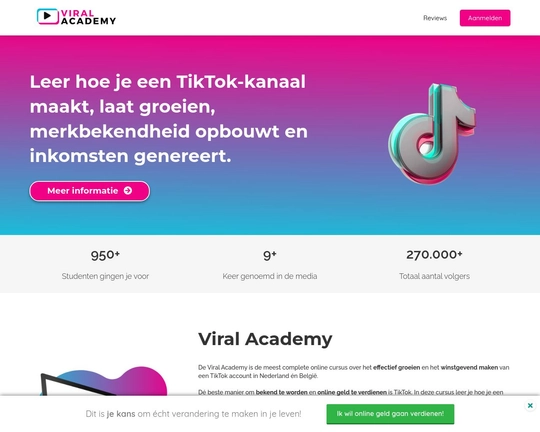 Viral Academy (Sophia Meijer) Logo